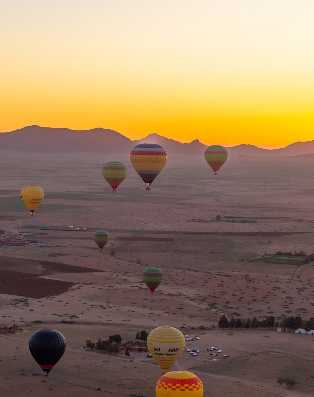 Vol en Montgolfière au lever du soleil
