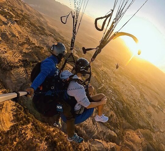 Vol en Parapente Aguergour vue