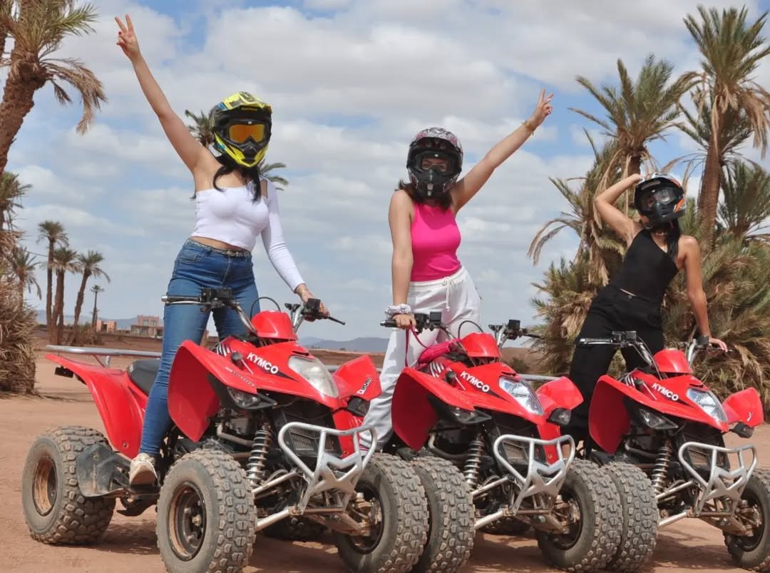 Quad dans la Palmeraie